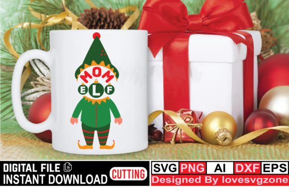 Mom Elf Graphics for Crafts: A Seller's Review