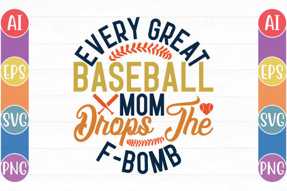 Review: Every Great Baseball Mom Drops Design