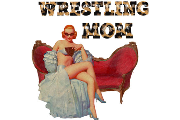 Wrestling Mom Sublimation: Graphics for Crafts